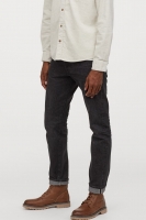 HM   Slim Straight Selvedge Jeans