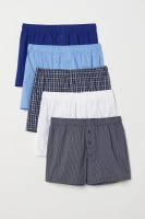 HM   5-pack woven boxer shorts