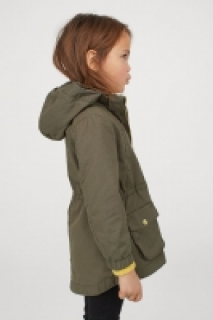 HM   Cotton twill parka