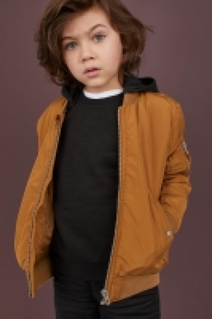  Padded bomber jacket £10.00