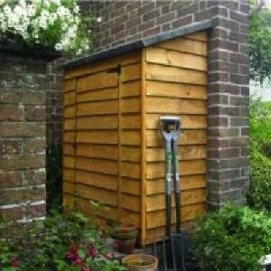 Wickes Tall Garden Overlap Wall Storage 1490x1120x650mm Natu