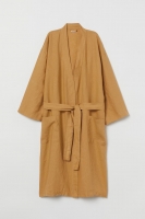 HM   Washed linen dressing gown