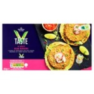 Morrisons V Taste 4 Spicy Bean Burgers