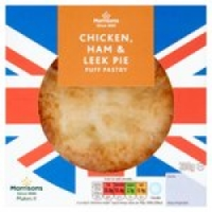 Morrisons Puff Pastry Chicken, Ham & Leek Pie
