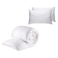Aldi  4 Anti-Allergy Pillows & Duvet Set
