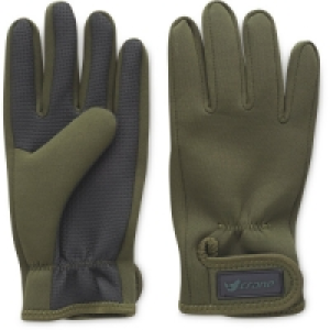Crane Green Fishing Gloves