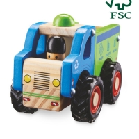 Aldi  Little Town Wooden Recycle Truck