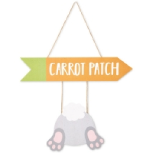 Easter Carrot Signpost
