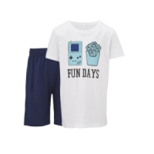 Aldi  Childrens Fun Days Shorty Pyjamas