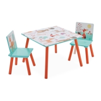 Aldi  Forest Friends Table & Chairs Set