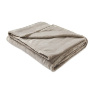 Aldi  Grey Kids Supersoft Throw