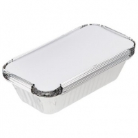 Poundland  Foil Containers With Lids 10 Pack