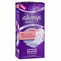 Poundland  Always Dailies Scented Liners 20 Pack