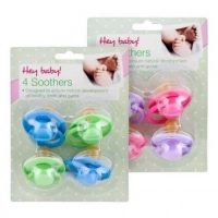Poundland  Baby Soothers 4 Pack