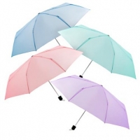 Poundland  Ladies Mini Plain Colours Umbrella