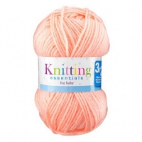 Poundland  Baby Double Knit Yarn Pale Peach 50g