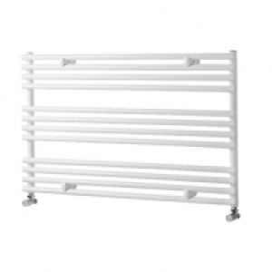 Wickes Liquid Round Horizontal Designer Towel Radiator - Whi £261.00