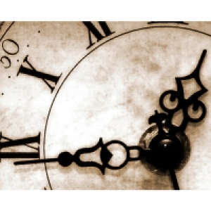 ohpopsi Vintage Clock Face Wall Mural - XL 3.5m (W) x 2.8m ( £80.00