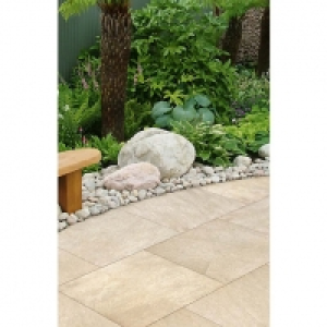Marshalls Symphony Smooth Buff 595 x 595 x 20mm Porcelain Pa £1,465.00