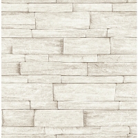 Wickes  Superfresco Easy Ledgestone Beige Decorative Wallpaper - 10m