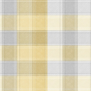 Arthouse Country Check Ochre Wallpaper 10.05m x 53cm £10.00