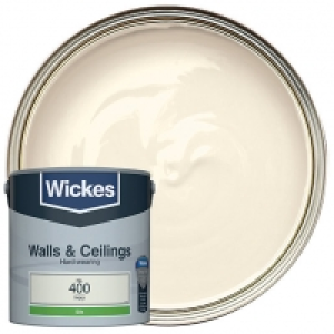 Wickes Ivory - No. 400 Vinyl Silk Emulsion Paint - 2.5L £12.00