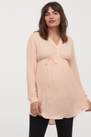 HM   MAMA Tie-belted tunic