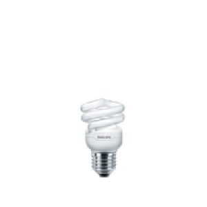Philips 8W ES Tornado CFL Spiral Bulb