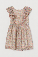 HM   Floral chiffon dress