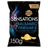 Morrisons  Walkers Sensations Onion & Balsamic Vinegar Crisps