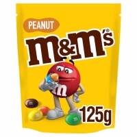 Tesco  M&Ms Peanut Pouch 125G