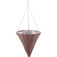 Aldi  Chestnut Cone Hanging Basket 12