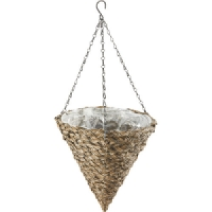 Dark Cone Hanging Basket 12 Inch