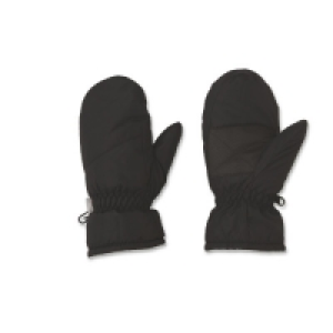 Crane Junior Black Mitts
