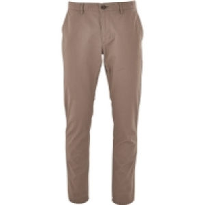 Avenue Mens Brown Chino Trouser