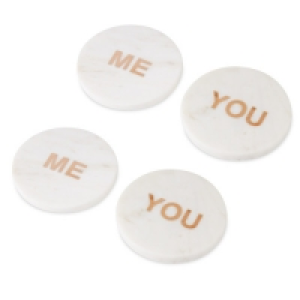 Marble Coasters 4 Pack