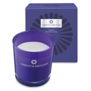 Aldi  Purple Ylang Tree 3 Wick Candle