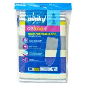 Minky Deluxe High Performance Ironing Board Cover 122x38cm S £4.99