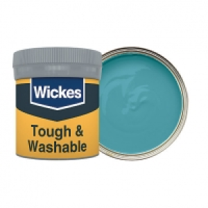 Wickes Teal - No. 940 Tough & Washable Matt Emulsion Paint T £1.49