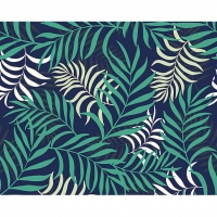 Wickes  ohpopsi Exotic Jungle Leaves Wall Mural - XL 3.5m (W) x 2.8m