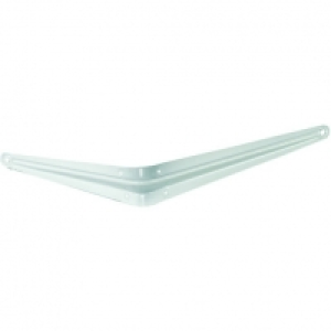 Wickes London Shelving Bracket White - 254 x 203mm