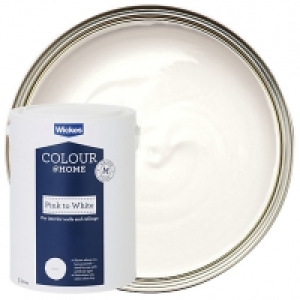 Wickes Colour @ Home Pink to White Emulsion Paint - 5L £21.00