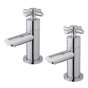 Wickes Trivor Bath Taps - Chrome £39.00