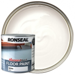 Ronseal Diamond Hard Floor Paint - Satin White 2.5L £26.00