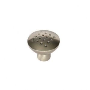 Wickes Dimple Door Knob - Brushed Nickel 32mm Pack of 6 £10.00