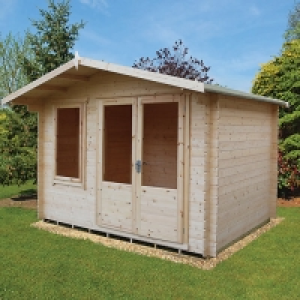 Shire 11 x 8 ft Berryfield Double Door Garden Cabin £1,100.00