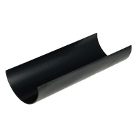 Wickes  FloPlast RG2CI Cast Iron Style Half Round 112mm Gutter Pipe 