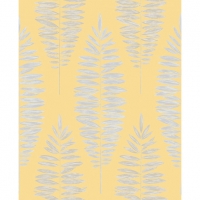 Wickes  Boutique Lucia Yellow Decorative Wallpaper - 10m