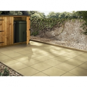 Marshalls Richmond Smooth Buff Paving Slab 600 x 600 x 38 mm £8.00