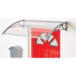 Superroof Emma Door Canopy Grey 1400 x 740mm £130.00